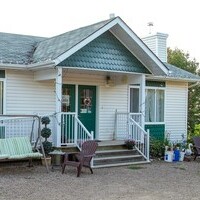 outdoor seating area